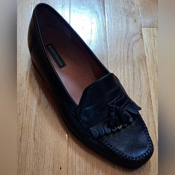 Bostonian | Shoes | Bostonian 2693 Mens Black Leather Kiltie  display picture 2